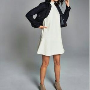 Abercrombie Mock Neck Drop Waist Dress
